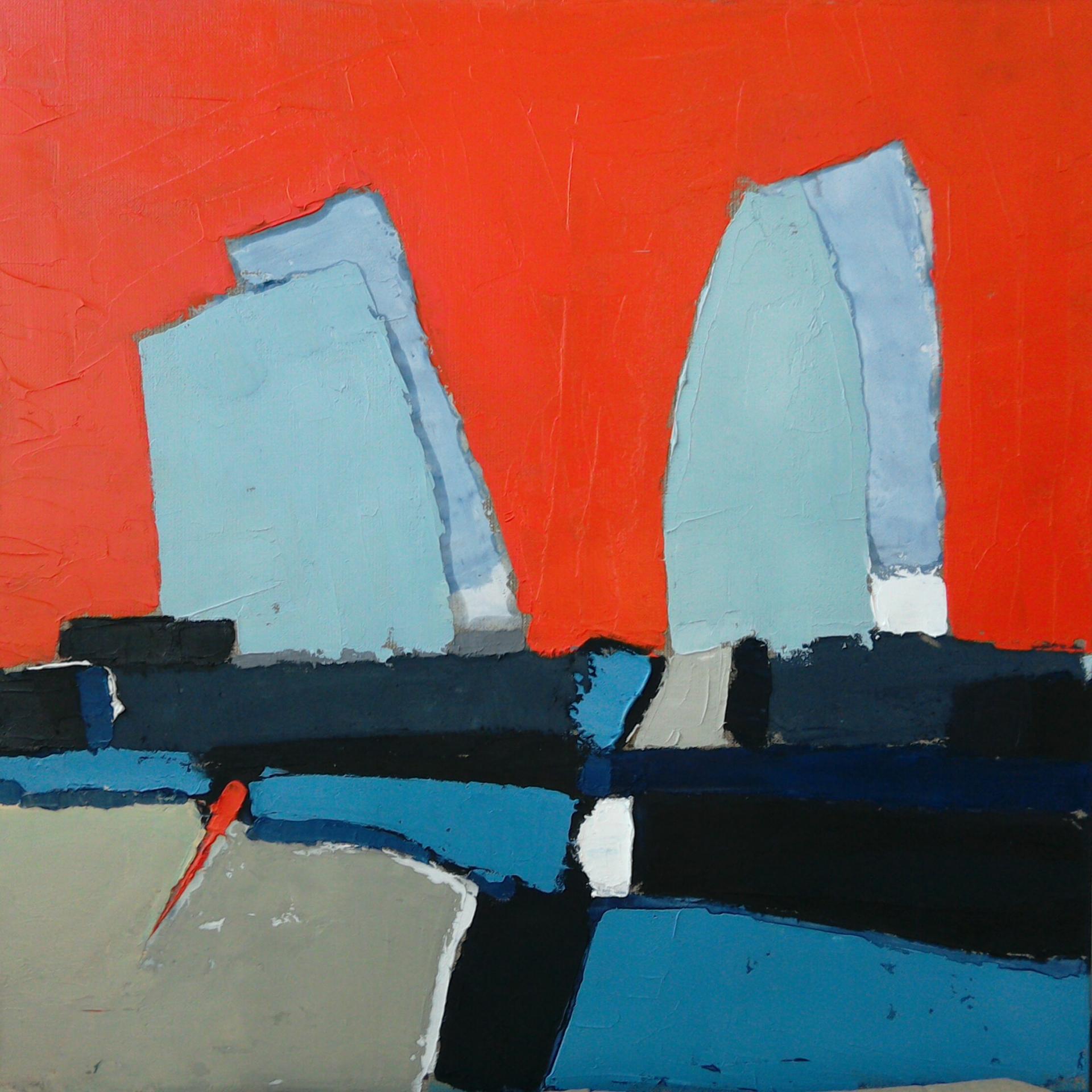 Ouest. Écueils. 50x50 cm